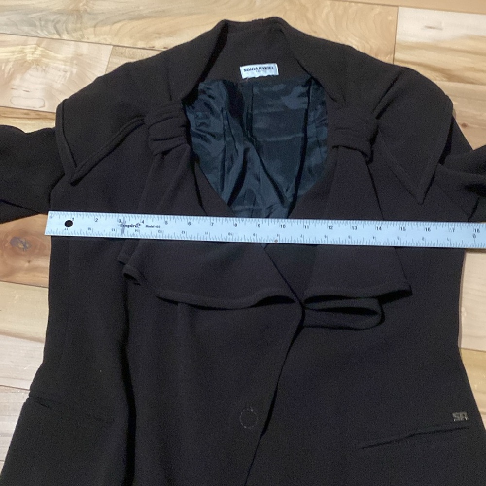 Vintage Sonia Rykiel Brown Wool Blazer - Picture 3 of 17
